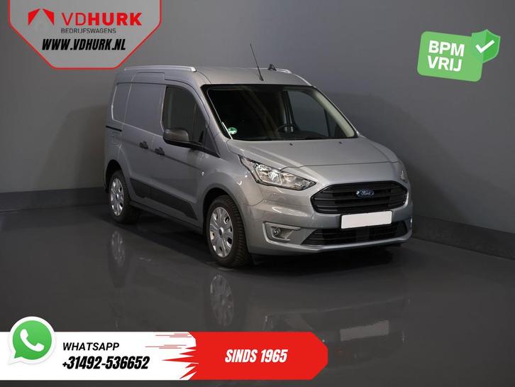 Ford Transit Connect 1.0 BENZINE 100 pk BPM VRIJ! Garantie t, Auto's, Bestelauto's, Bedrijf, Te koop, ABS, Airconditioning, Alarm