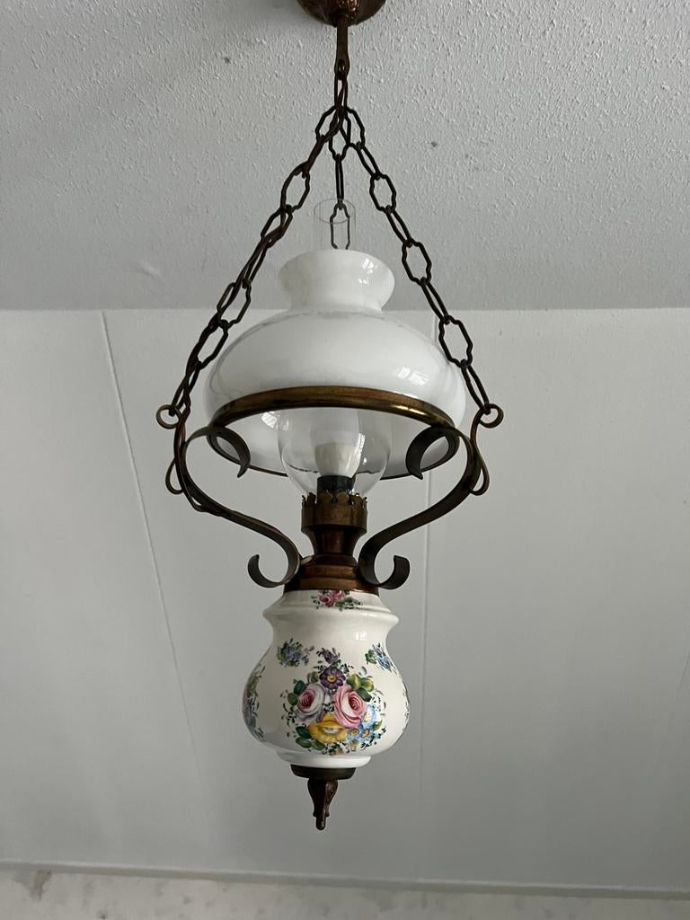 Hallamp, Antiek en Kunst, Ophalen of Verzenden