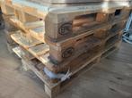 3x EPAL Euro pallets + 1 block pallet, Ophalen, Gebruikt, 100 tot 150 cm, Grenenhout