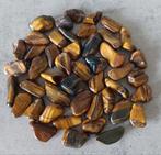 Tijgeroog (L) 150 gram, Verzamelen, Mineralen en Fossielen, Ophalen of Verzenden