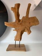 Teak Houten Woonaccessoire - Eyecatcher voor Interieur, Ophalen of Verzenden