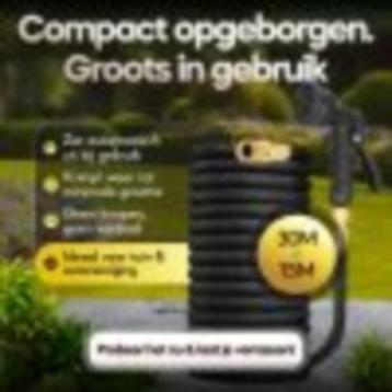  Bundel 15 meter tuinslang + zakje + ophanghaak + koppelstuk beschikbaar voor biedingen