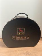 Vintage brocante hoedenkoffer Theatre 200, Rue D’Arles Paris, Ophalen of Verzenden