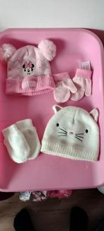 Leuke baby mutsjes en wantjes set, Kinderen en Baby's, Babykleding | Mutsen, Sjaals en Wanten, Ophalen of Verzenden, Zo goed als nieuw
