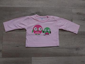 Roze shirtje met lange mouwen maat 50 beschikbaar voor biedingen