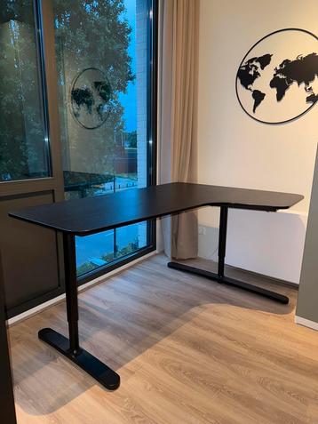 IKEA BEKANT hoek bureau + gratis speakerset