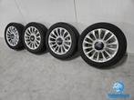 Originele Fiat 500 4x98 velgen 185/55R15 zomerbanden Goodyea, Auto-onderdelen, Banden en Velgen, Gebruikt, 15 inch, Banden en Velgen