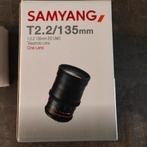 Samyang T2.2 135mm ED UMC Cine Lens Canon ef-s - Nieuw, Audio, Tv en Foto, Fotografie | Lenzen en Objectieven, Ophalen of Verzenden
