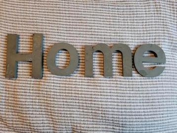 Zinken letters HOME 