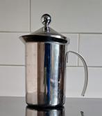 Melkopschuimer van rvs, handmatig, Ophalen, Zo goed als nieuw