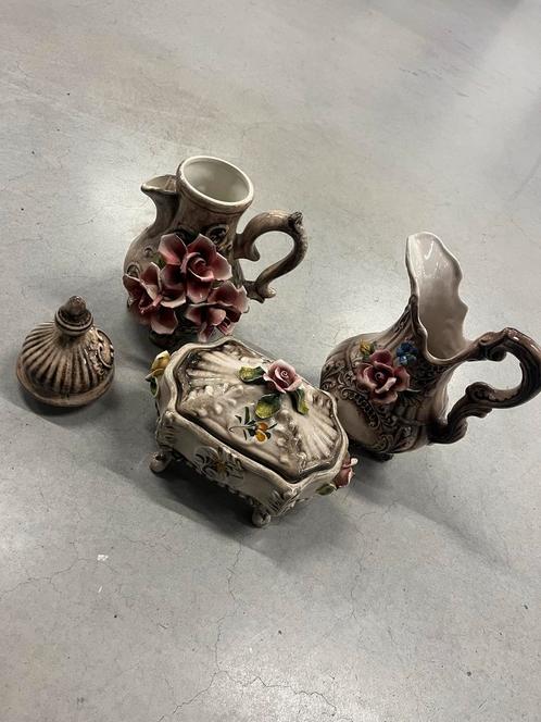 Italiaans Aardewerk Set Bassano del Grappa, Antiek en Kunst, Antiek | Keramiek en Aardewerk, Ophalen
