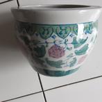 Bloempot, Ophalen, Rond, Aardewerk, Minder dan 40 cm