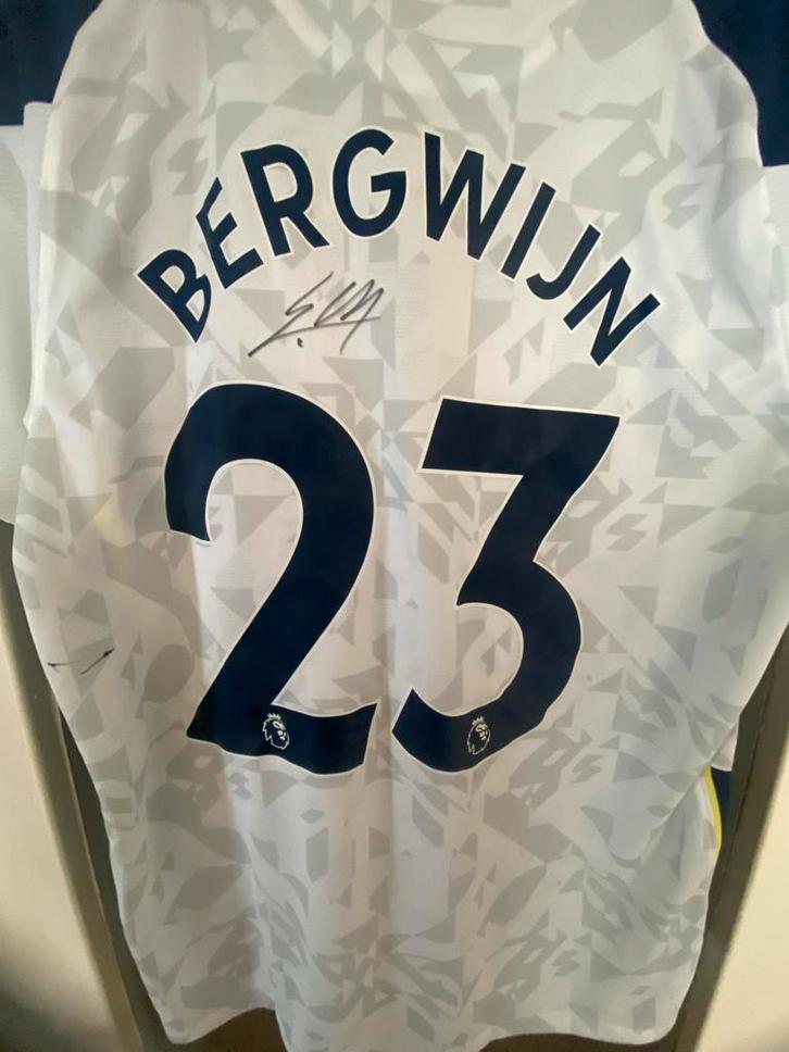 Matchworn Bergwijn Tottenham Hotspur Shirt, Verzamelen, Sportartikelen en Voetbal, Zo goed als nieuw, Shirt, Ajax, Ophalen of Verzenden