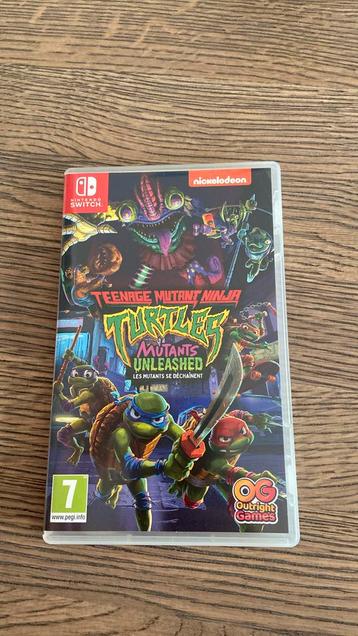 Turtles Mutants Unleashed Ninentdo Switch beschikbaar voor biedingen