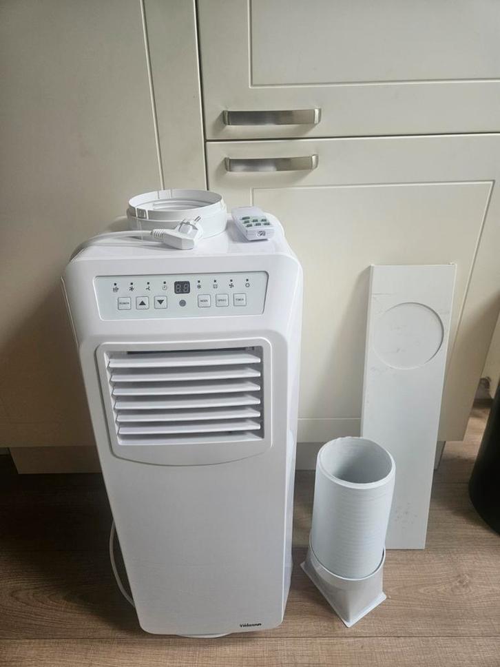 Mobiele Airco, Witgoed en Apparatuur, Airco's, Zo goed als nieuw, Mobiele airco, 60 tot 100 m³, Afstandsbediening, Ophalen of Verzenden
