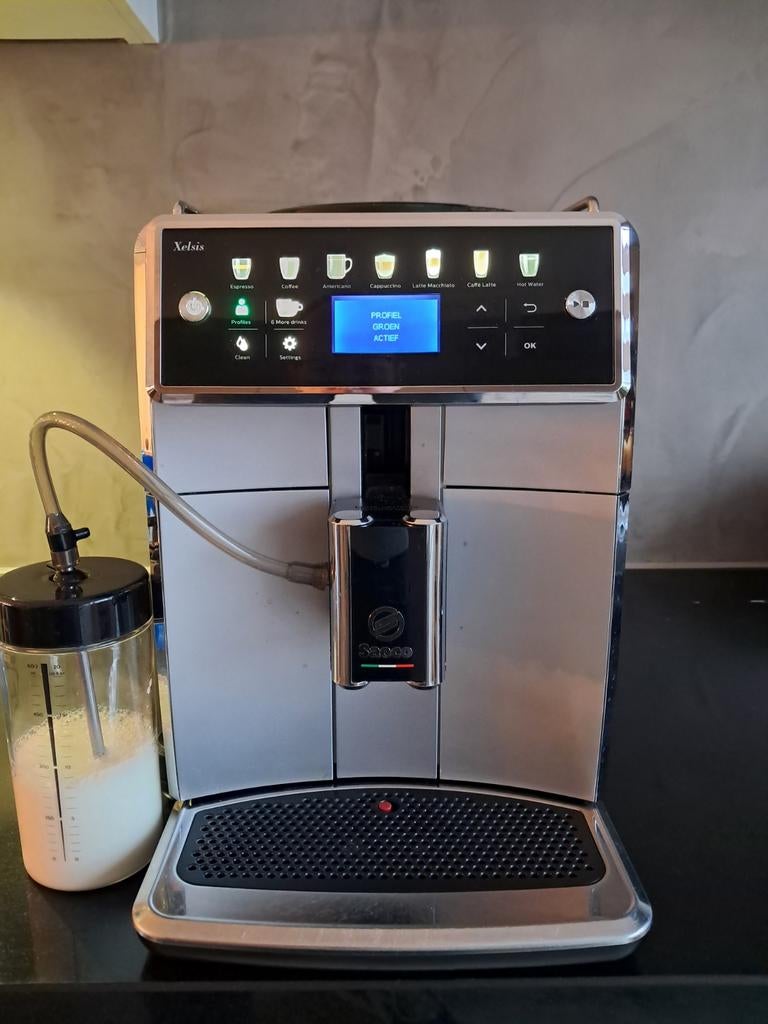 Saeco Xelsis philips koffiemachine, Witgoed en Apparatuur, Koffiezetapparaten, Ophalen of Verzenden, Koffiemachine