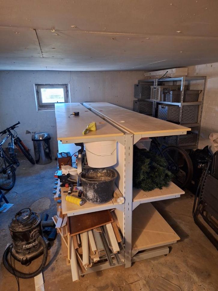 Stevig Opbergrek / Stelling - Winkelkwaliteit, Doe-het-zelf en Verbouw, Werkbanken, Zo goed als nieuw, 70 tot 120 cm, Ophalen