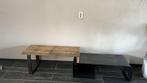 Tv meubel 120 tot 180 cm lang uit te trekken industrieel, Ophalen, Zo goed als nieuw, 25 tot 50 cm, Minder dan 100 cm