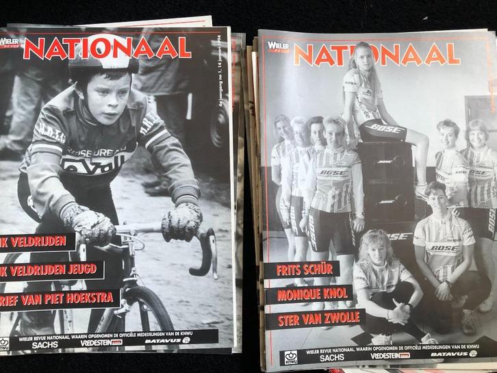 Wielrennen 2 jaar Wieler Revue Nationaal 1993,1994, Sport en Fitness, Wielrennen, Zo goed als nieuw, Overige typen, Ophalen of Verzenden