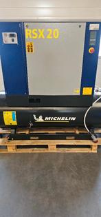 Michelin 20 PK 500 Liter Schroefcompressor met droger., Doe-het-zelf en Verbouw, Compressors, Ophalen, 800 liter/min of meer, Zo goed als nieuw
