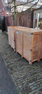 houten kist 3 stuks, Doe-het-zelf en Verbouw, 60 cm of meer, Zo goed als nieuw, 100 cm of meer, Ophalen