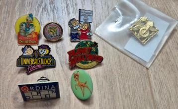 Verzameling pins beschikbaar voor biedingen