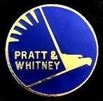 Pratt & Whitney pin- blauw emaille, Verzenden, Nieuw, Transport, Speldje of Pin