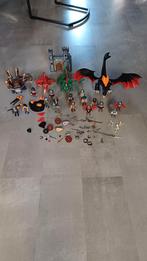 Playmobil ridders, draken, katapult, zeer uitgebreid, Ophalen of Verzenden