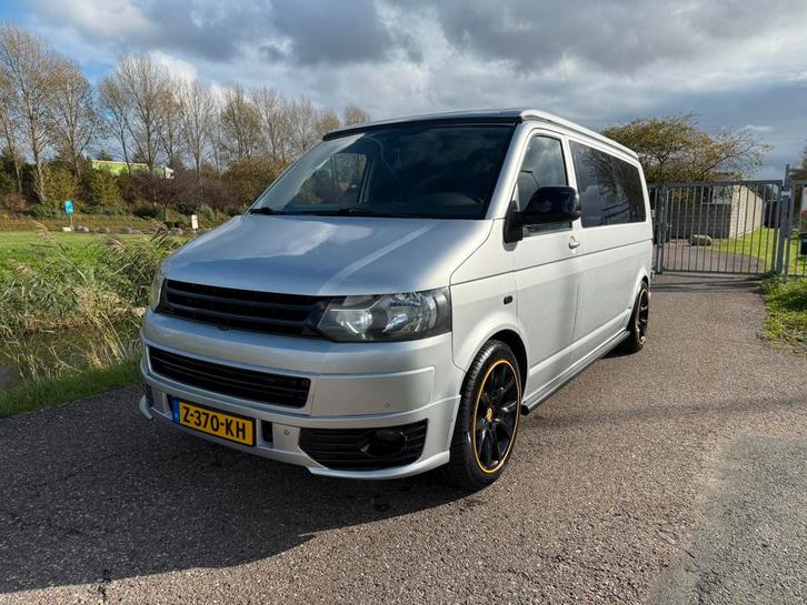Volkswagen Transporter L2H1 Camper Dsg 2.0 TSI Benzine 4x4, Caravans en Kamperen, Campers, Bedrijf, tot en met 4, Buscamper of Camperbus