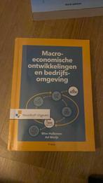 Macro economische ontwikkelingen en bedrijfsomgeving, A.J. Marijs; W. Hulleman, Ophalen of Verzenden, Zo goed als nieuw, Economie en Marketing
