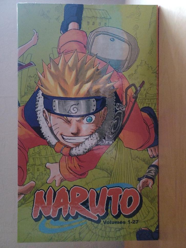 Naruto Box Set 1 Manga Compleet Vol 1-27, Boeken, Strips | Comics, Zo goed als nieuw, Complete serie of reeks, Japan (Manga), Ophalen