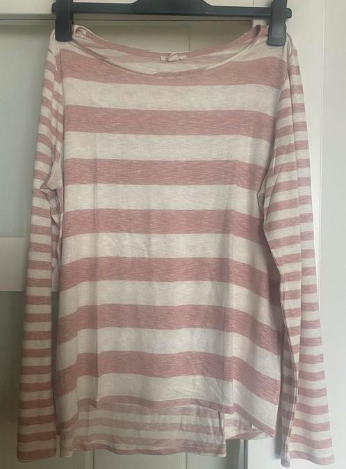 Mooie Esprit top/esprit & gratis pantoffels, Kleding | Dames, Tops, Zo goed als nieuw, Maat 42/44 (L), Roze, Lange mouw, Ophalen of Verzenden