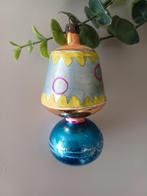 Oude antieke kerstbal van glas lamp, Ophalen of Verzenden