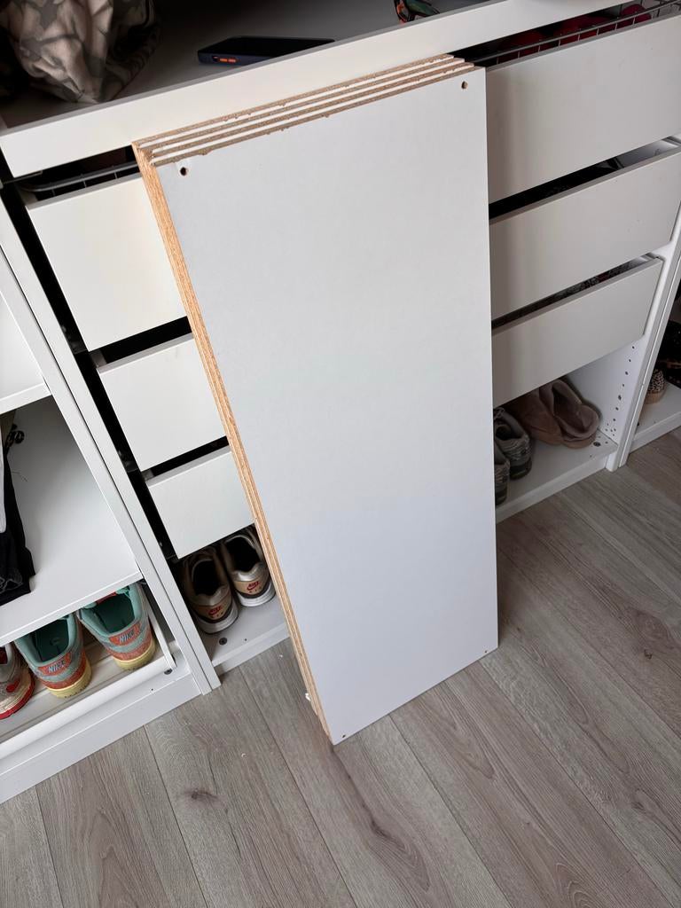 4x PAX Kastplanken 100x35 cm - Gebruikt, Ophalen, Gebruikt, 100 tot 150 cm, Minder dan 100 cm