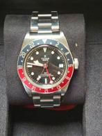 Tudor Black Bay GMT Polshorloge - Staal, Sieraden, Tassen en Uiterlijk, Ophalen of Verzenden, Zo goed als nieuw, Staal, Overige merken