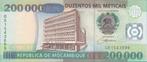 Mozambique bankbiljet 200.000 Meticais 2003, Pick 141 UNC, Postzegels en Munten, Bankbiljetten | Afrika, Verzenden, Overige landen