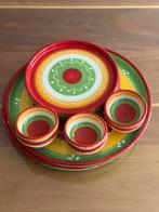 Intermezzo 10-delig Mexicaans servies, Huis en Inrichting, Keuken | Servies, Ophalen of Verzenden, Zo goed als nieuw, Aardewerk