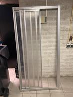 Douchedeur - Schuifdeur, Ophalen, Kunststof, Gebruikt, 80 tot 100 cm