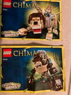Lego Chima Legend Beast Leeuw & Gorilla, Ophalen of Verzenden, Gebruikt, Complete set, Lego