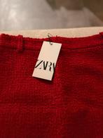 Nieuwe rode rok van Zara, Verzenden, Nieuw, Rood, Boven de knie
