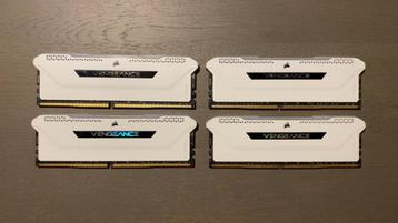 Corsair Vengeance RGB Pro Wit 4x16GB 3600Mhz  beschikbaar voor biedingen