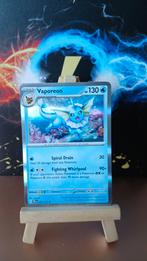 Vaporeon 022/131 Prismatic Evolution Holo, Verzenden, Zo goed als nieuw, Losse kaart, Foil