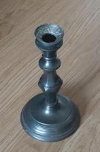 tinnen kandelaar, real pewter Kurz Tiel Holland, volgnr 30, Antiek en Kunst, Antiek | Tin, Ophalen of Verzenden
