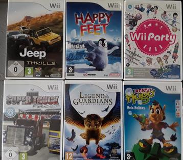 20 x mooie nintendo Wii games beschikbaar voor biedingen
