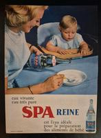 Vintage Spa reclame / advertenties, Ophalen of Verzenden, Gebruikt, Overige typen