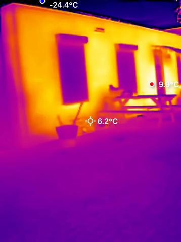 warmtebeeld foto van uw woning / isolatie controle thermo  beschikbaar voor biedingen