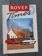 Rover Times voorjaar 1991, Boeken, Auto's | Folders en Tijdschriften, Ophalen of Verzenden, Zo goed als nieuw, Overige merken