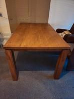 Eettafel van geborsteld en geolied eiken, Huis en Inrichting, Tafels | Eettafels, Ophalen, 200 cm of meer, 50 tot 100 cm, Zo goed als nieuw