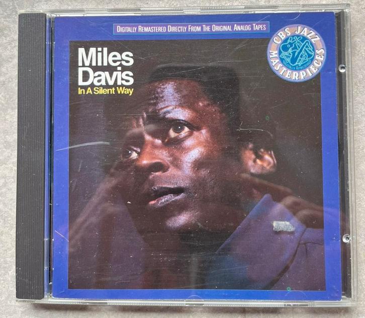 Miles Davis - In A Silent Way,CBS Jazz Masterpieces(cd jazz), Cd's en Dvd's, Cd's | Jazz en Blues, Zo goed als nieuw, Jazz, 1980 tot heden