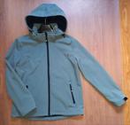 ZGAN!! 
Grijsgroene softshel jas van Adventure line maat 42,, Kleding | Dames, Jassen | Zomer, Adventure line, Ophalen of Verzenden